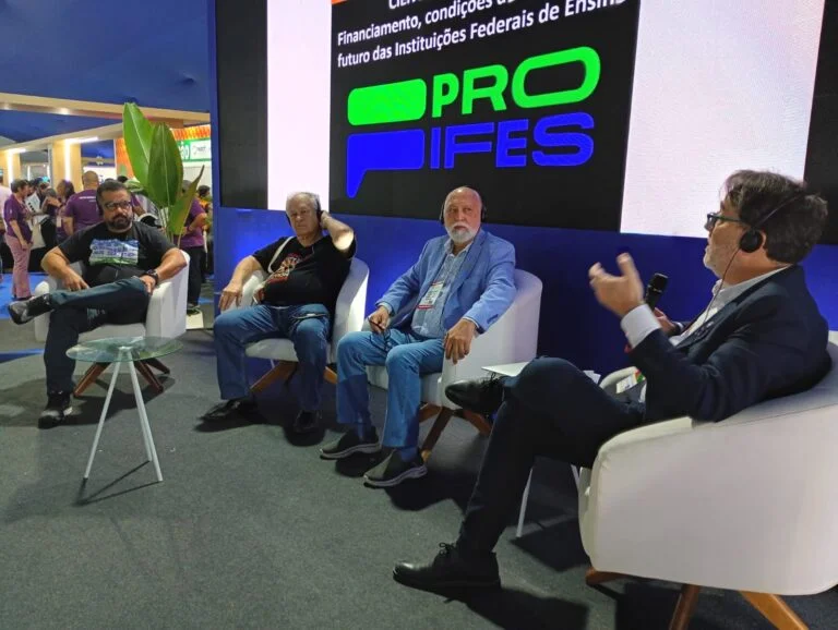 ExpoT&C – 78ª SBPC: PROIFES debate financiamento da ciência, condições de trabalho e futuro das IFEs