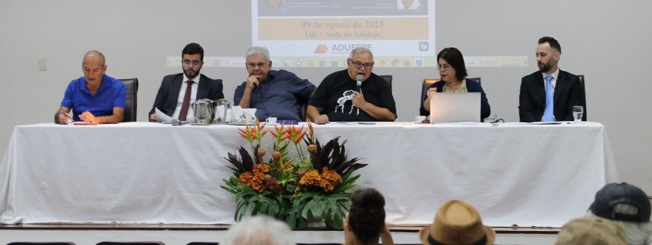 PROIFES-Federação participa de Encontro de Aposentados e Aposentáveis da ADUFEPE, em Recife