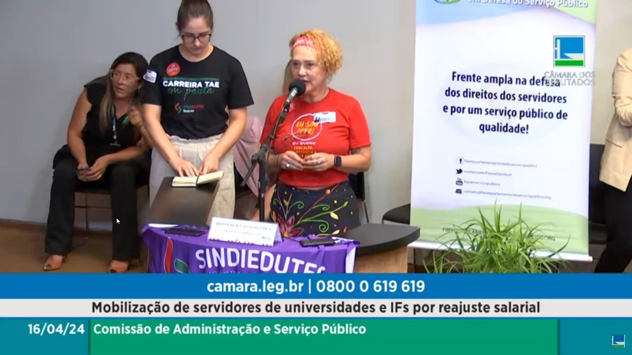 PROIFES-Federação participa de audiência na Câmara dos Deputados em defesa dos servidores públicos