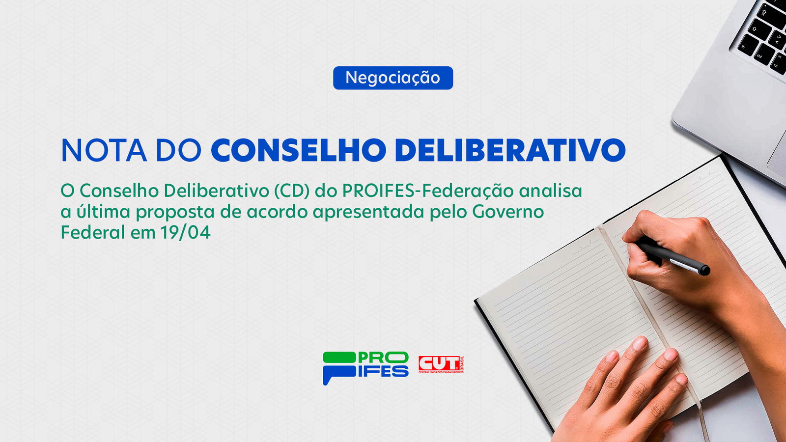 Nota do Conselho Deliberativo do PROIFES-Federação
