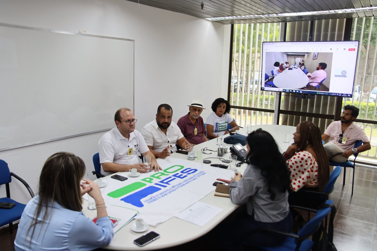 Mobilização em Brasília: PROIFES discute recomposição orçamentária com o Governo