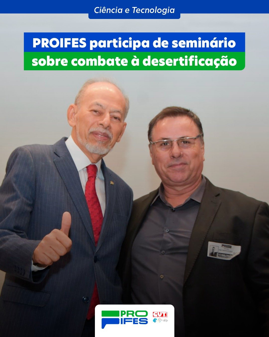 PROIFES participa de seminário sobre combate à desertificação