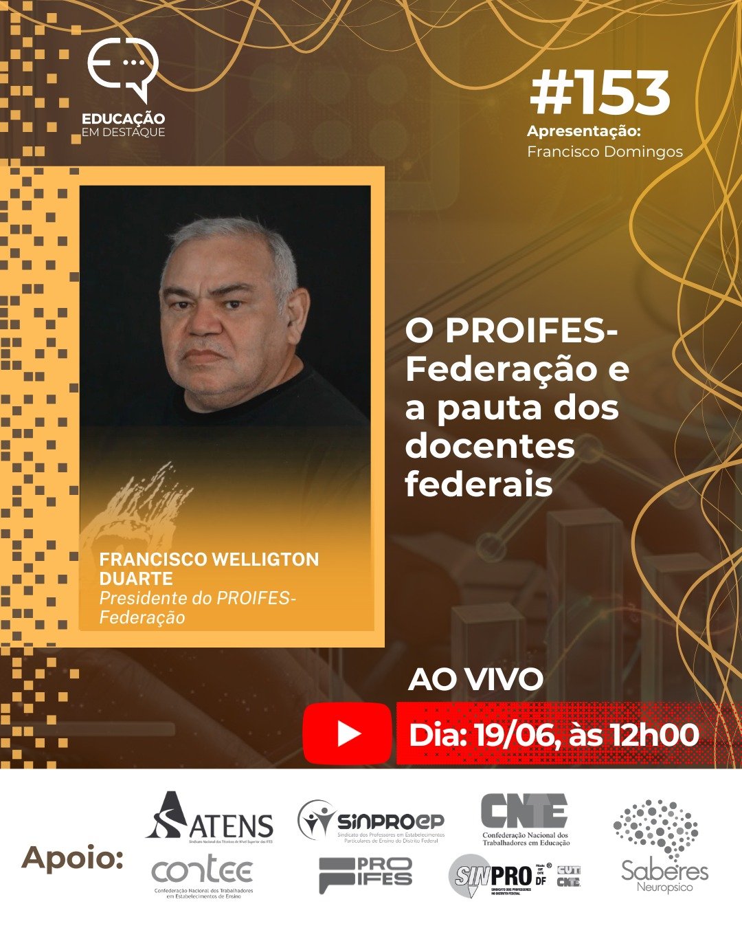 Entrevista ao vivo: PROIFES-Federação e a pauta dos docentes federais