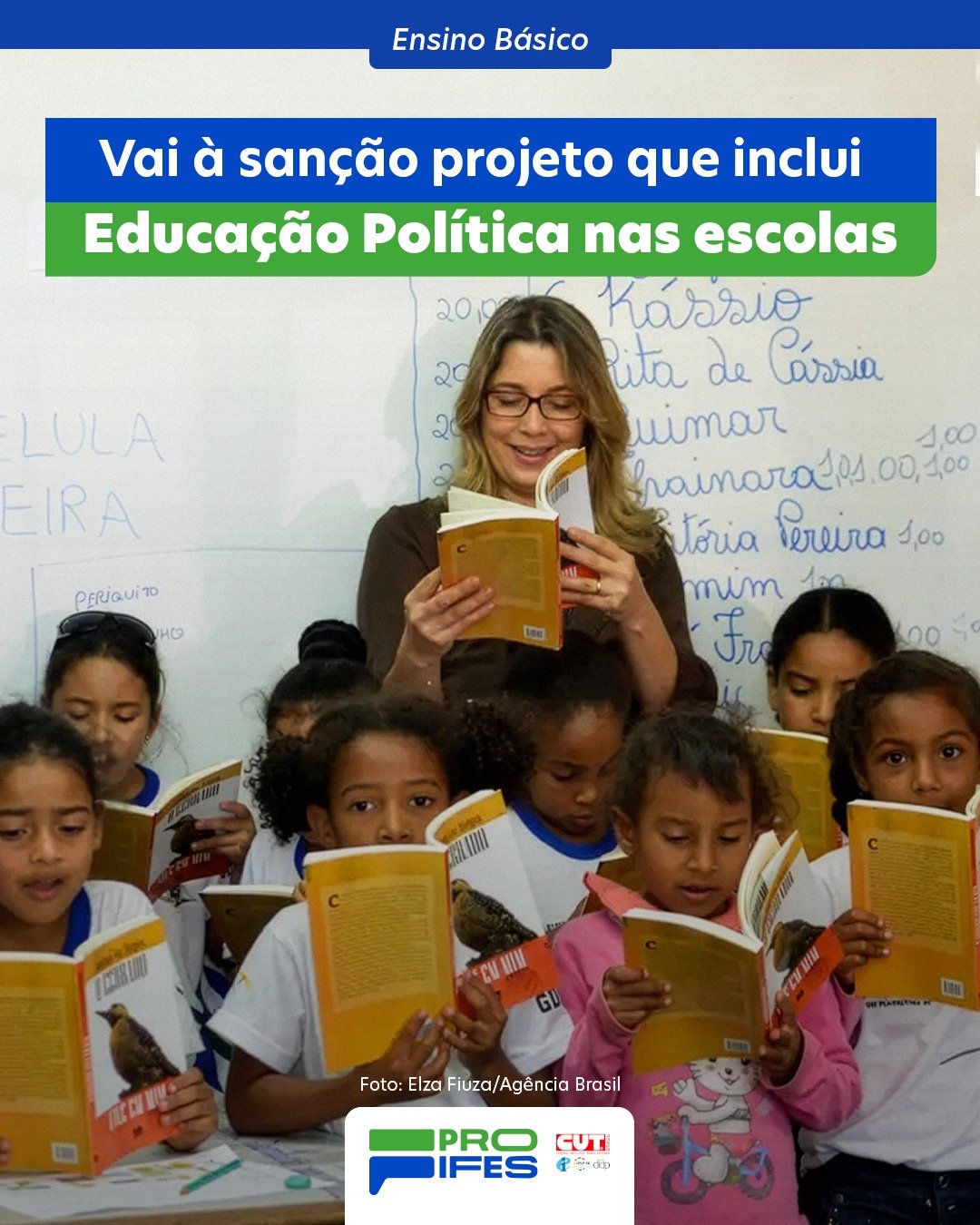 Vai à sanção projeto que inclui Educação Política nas escolas