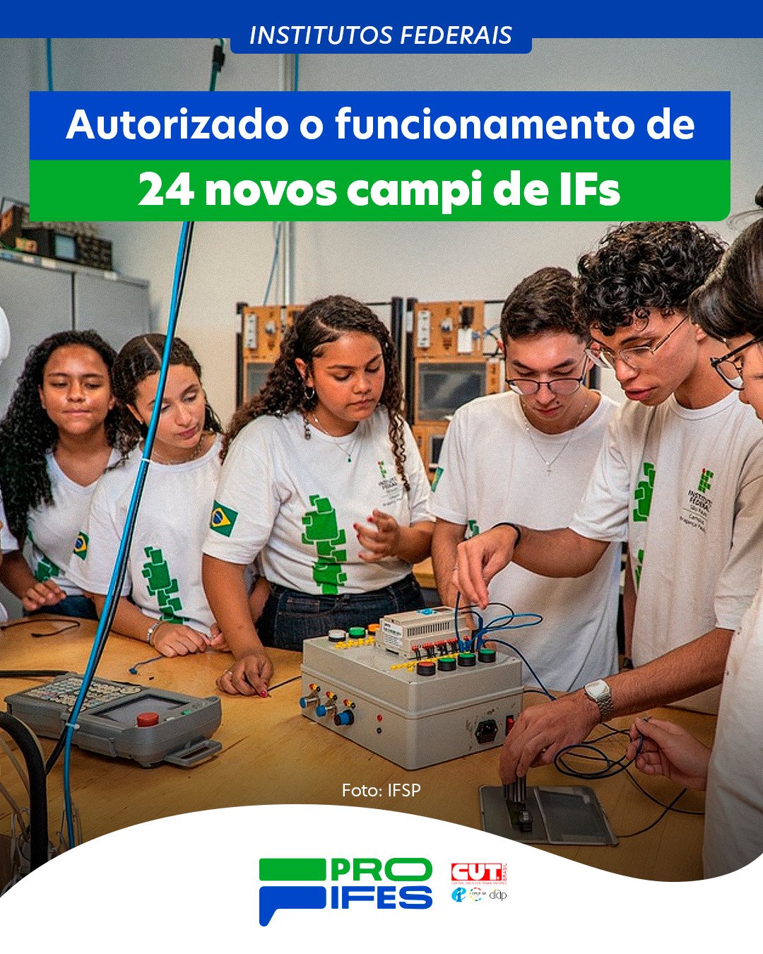 Autorizado funcionamento de 24 novos campi de IFs