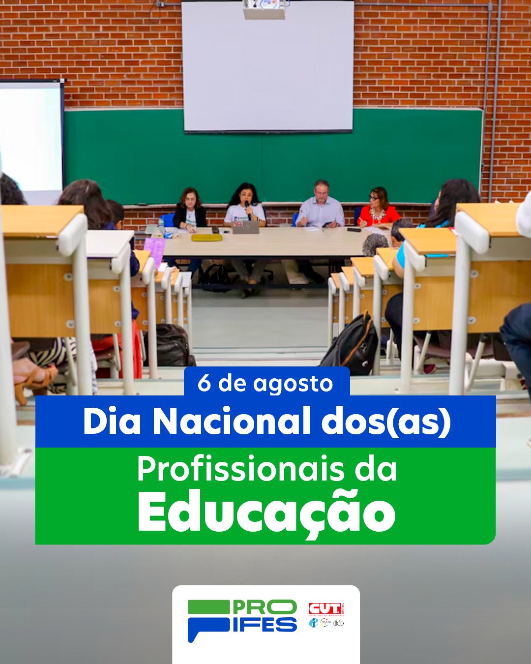 6 de agosto: Dia Nacional dos Profissionais de Educação